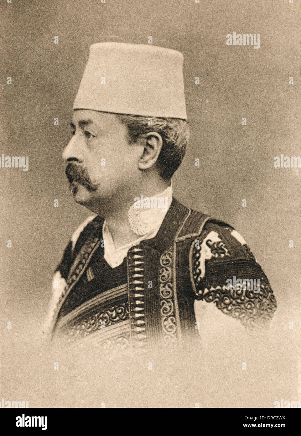 Albanien - der Prinz von Albanien Stockfoto