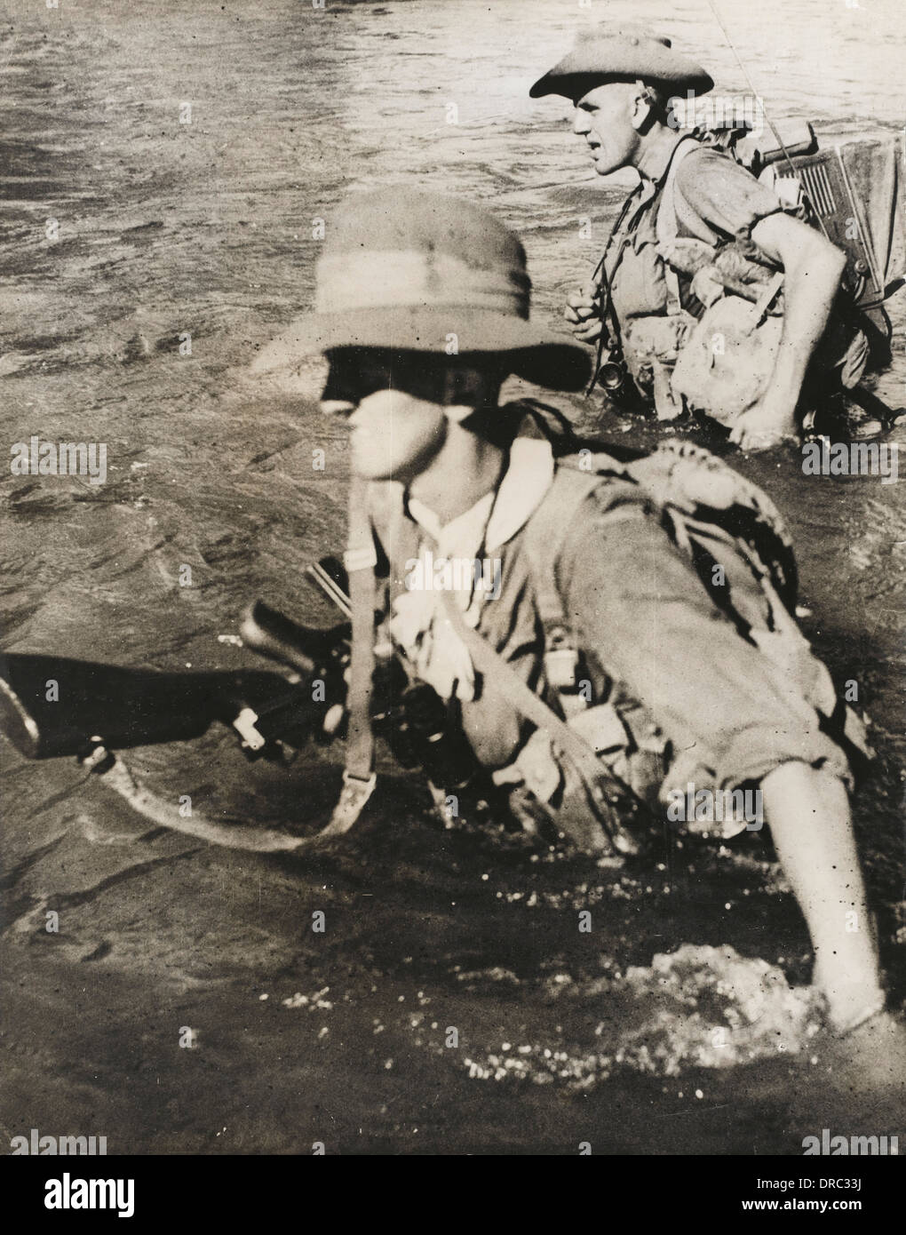 Britische 36. Division in Birma - 1944 Stockfoto