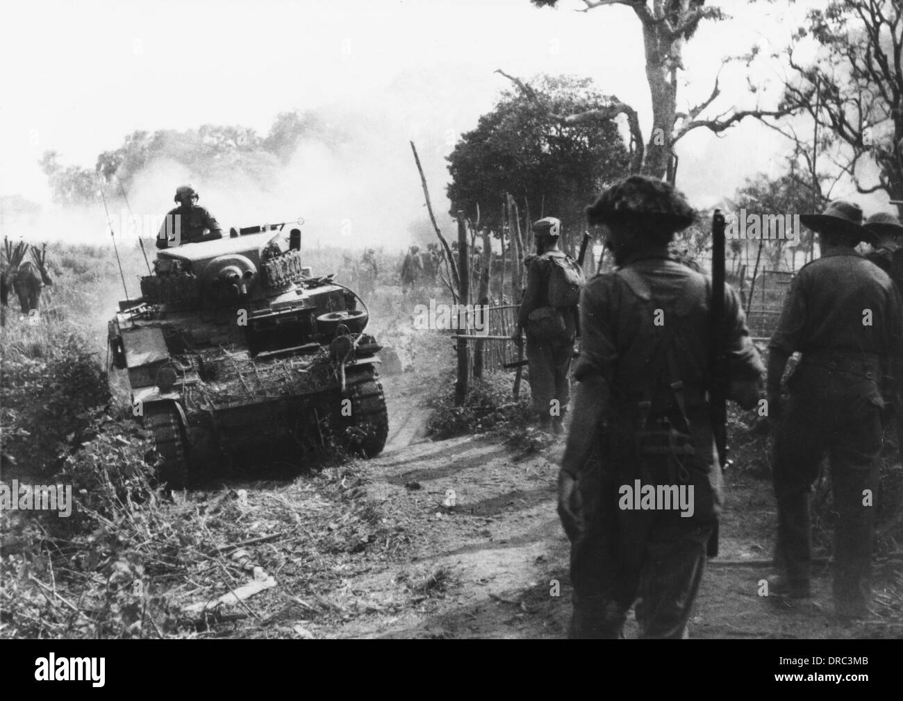 19. "Dolch" indische Division - Burma Stockfoto