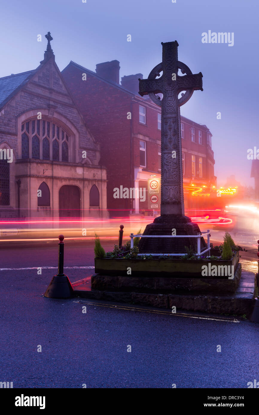 Malmesbury Kriegerdenkmal Stockfoto