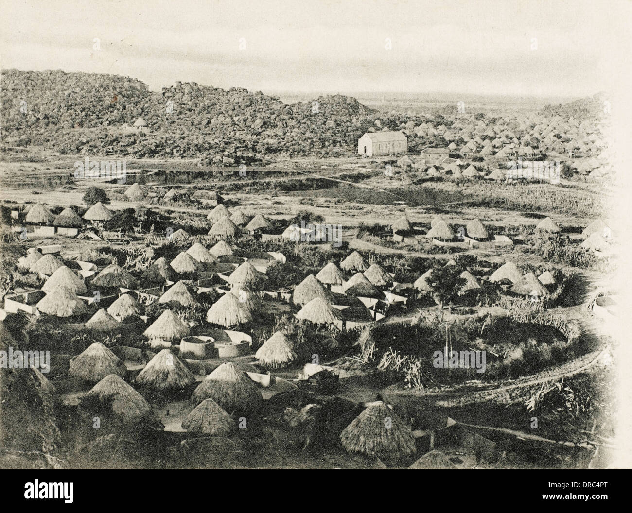 Südafrika - Kraal Dorf im nördlichen Transvaal Stockfoto