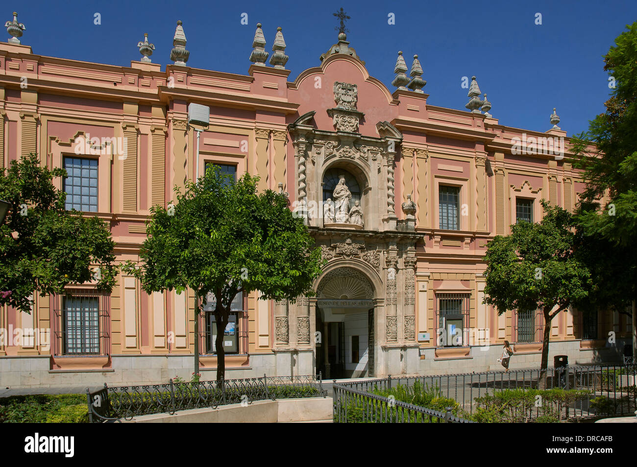 Umgebung: Museum of Fine Arts, Sevilla, Andalusien, Spanien, Europa Stockfoto