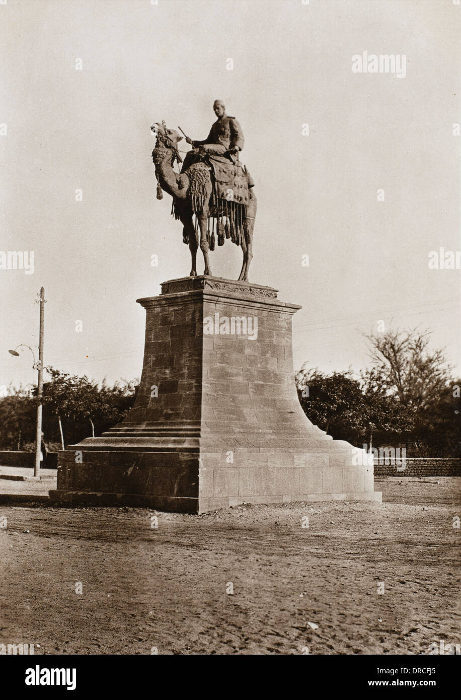 Sudan - Khartum - Gordon-Statue Stockfoto