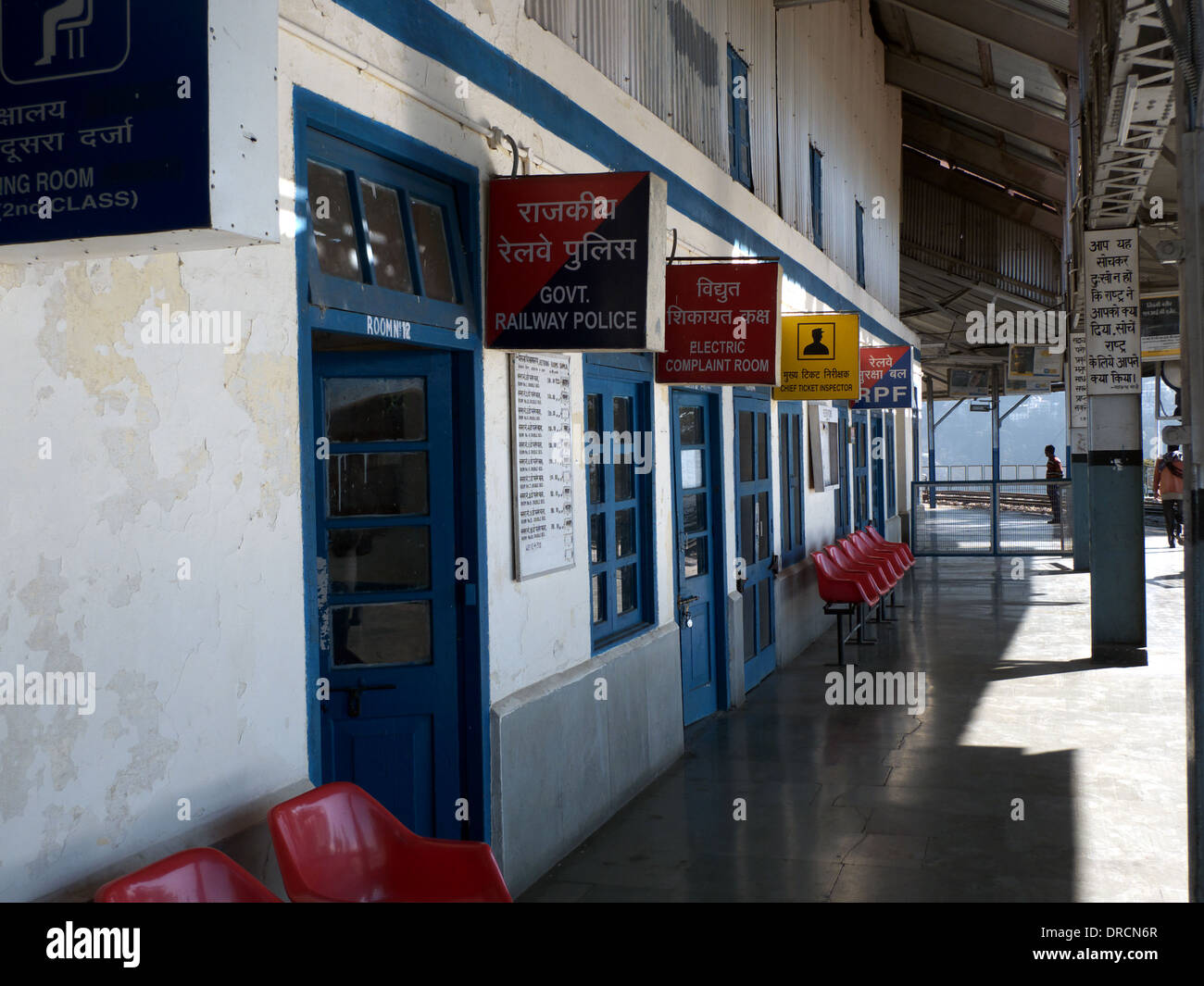 Bahnhof Shimla, Himachal Pradesh, Nordindien Stockfoto