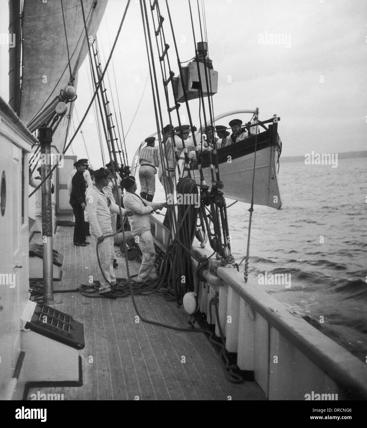 Französische Marineschule WWII Stockfoto