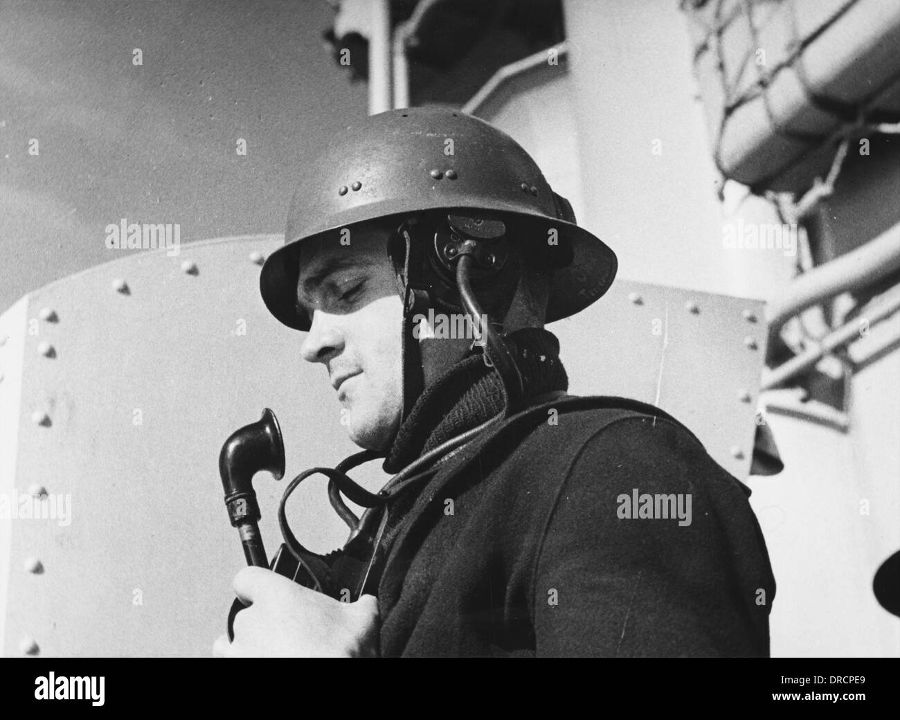 Französische marine WWII Stockfoto