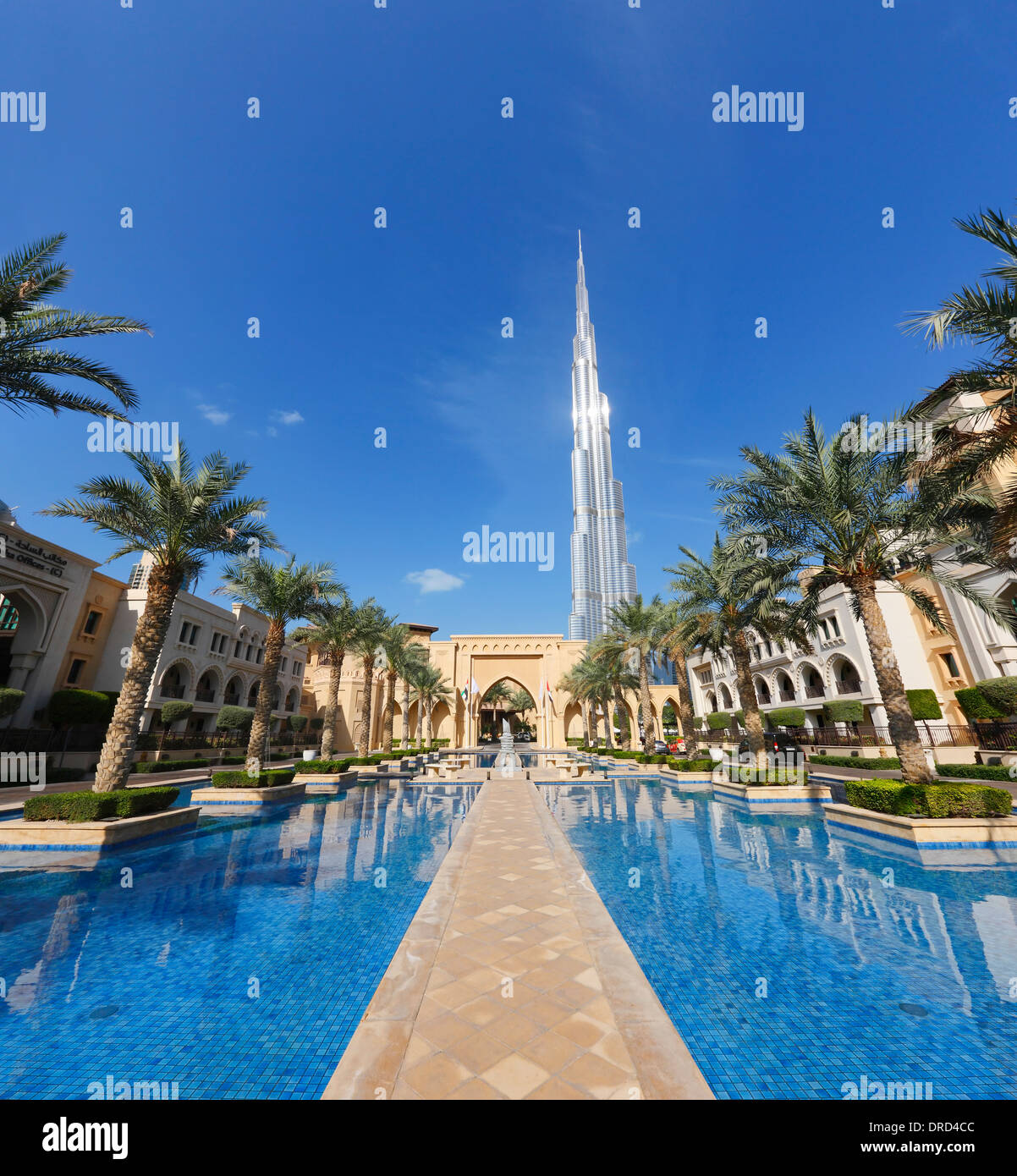 Das Hotel Palace, Souk Al Bahar, Dubai Stockfoto