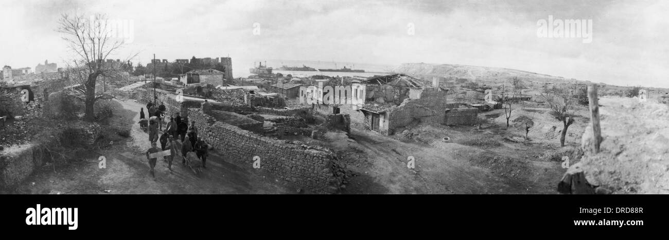 Sedd el Bahr auf Gallipoli WWI Stockfoto