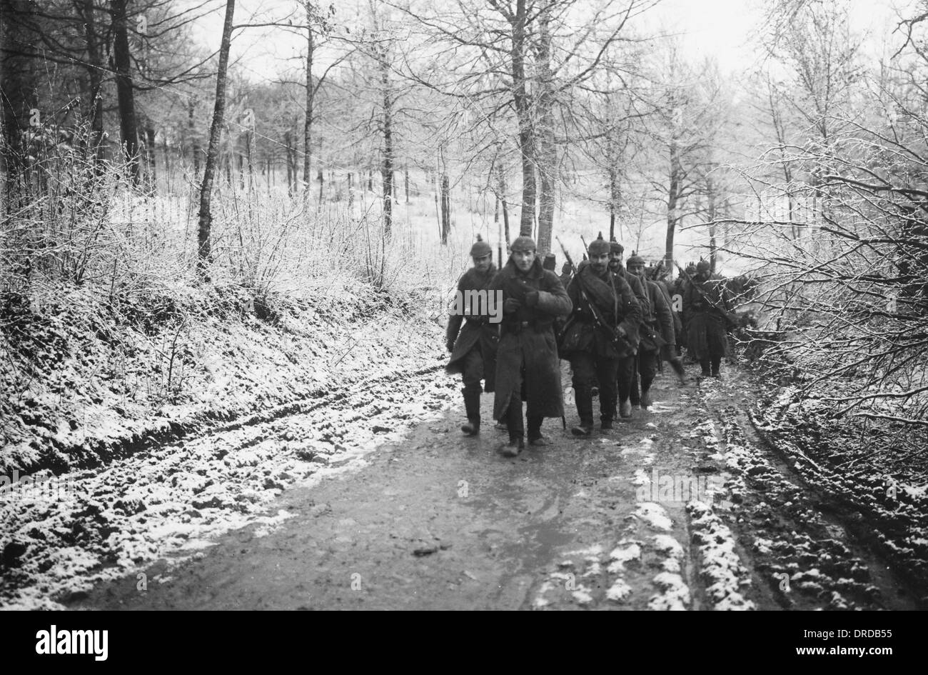 Deutsche Soldaten WWI Stockfoto