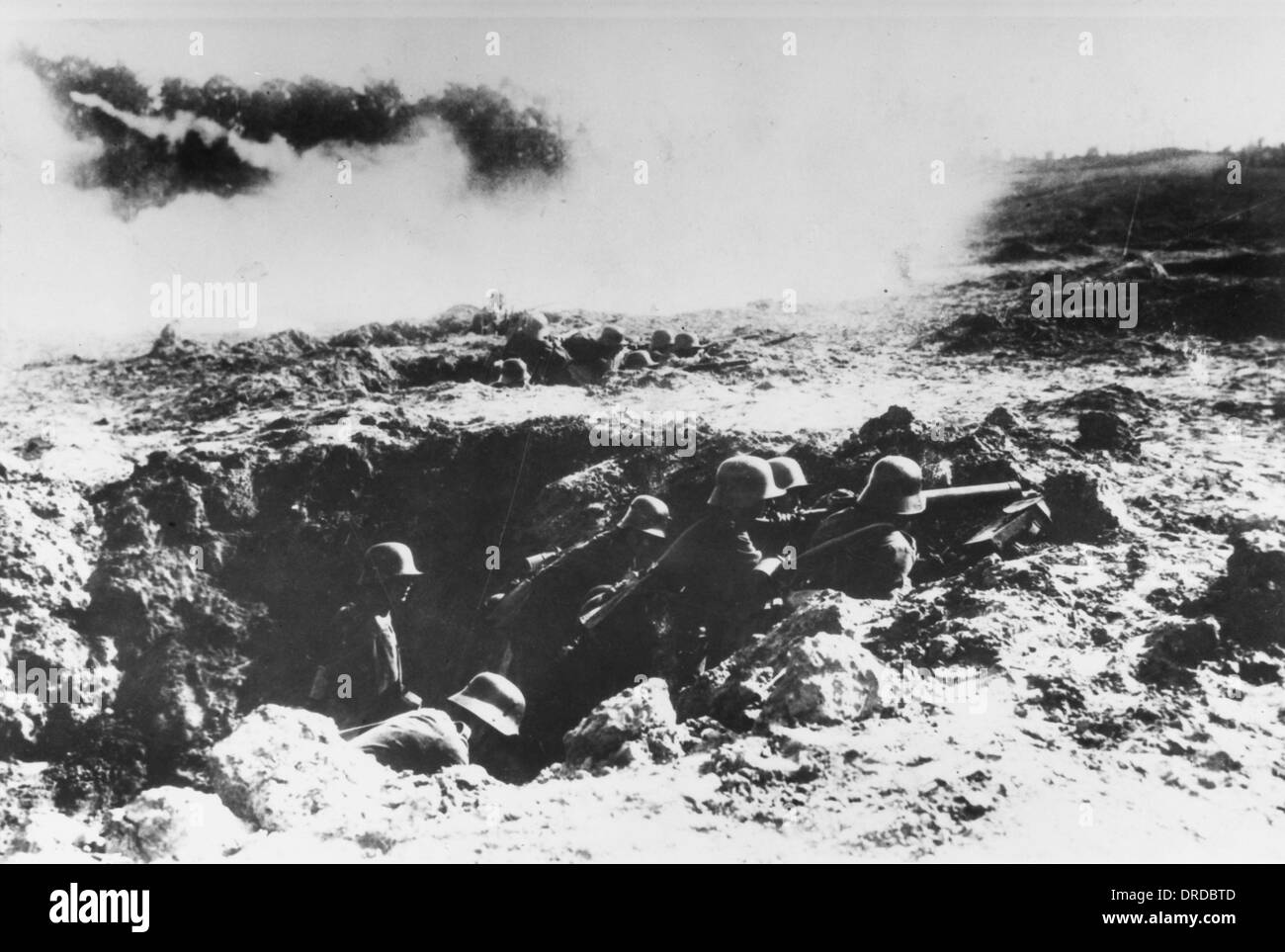Deutsche Soldaten WWI Stockfoto