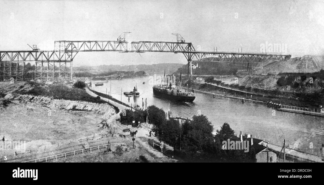 Nord-Ostsee-Kanal WWI Stockfoto