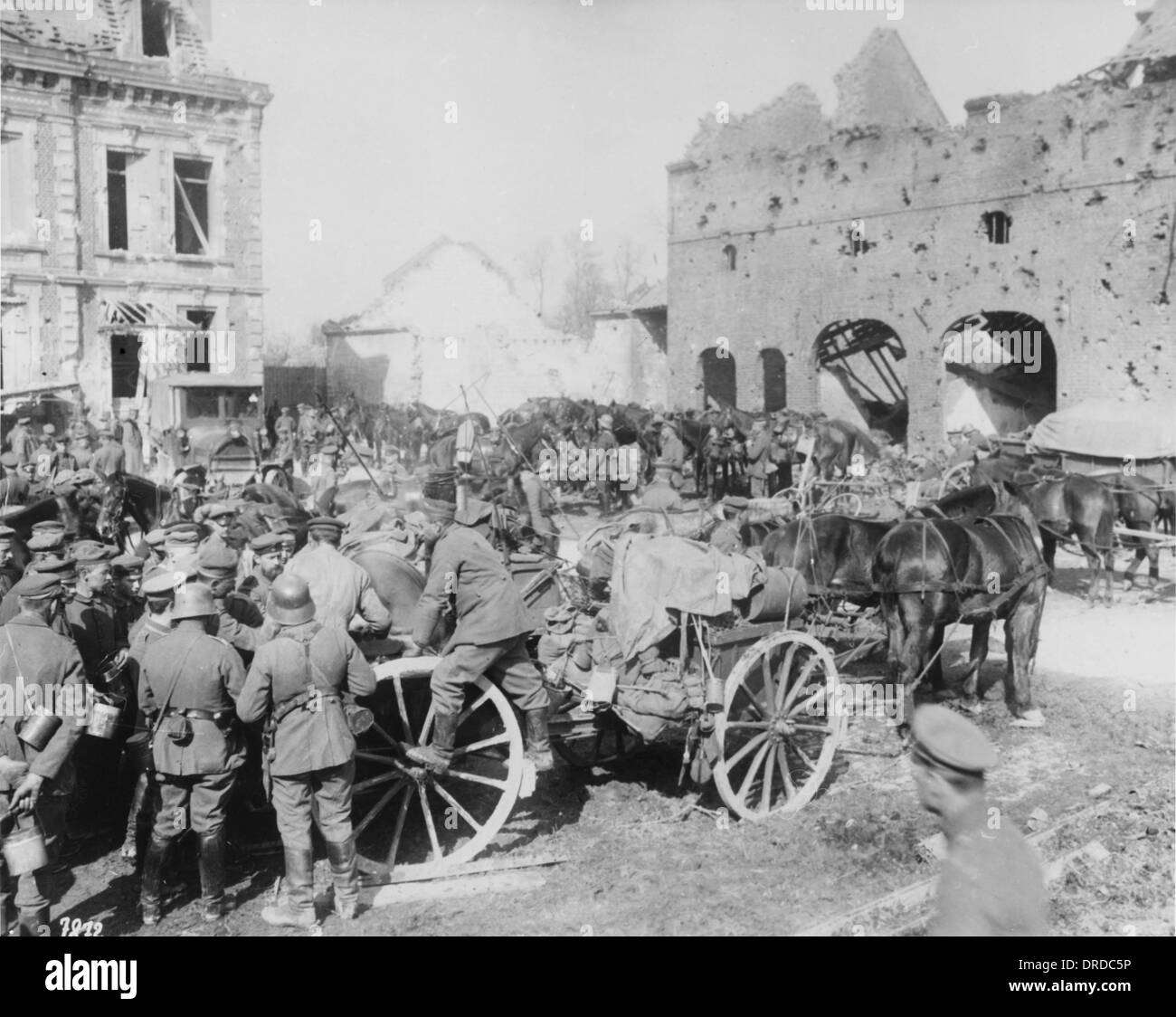 Deutsche Soldaten WWI Stockfoto
