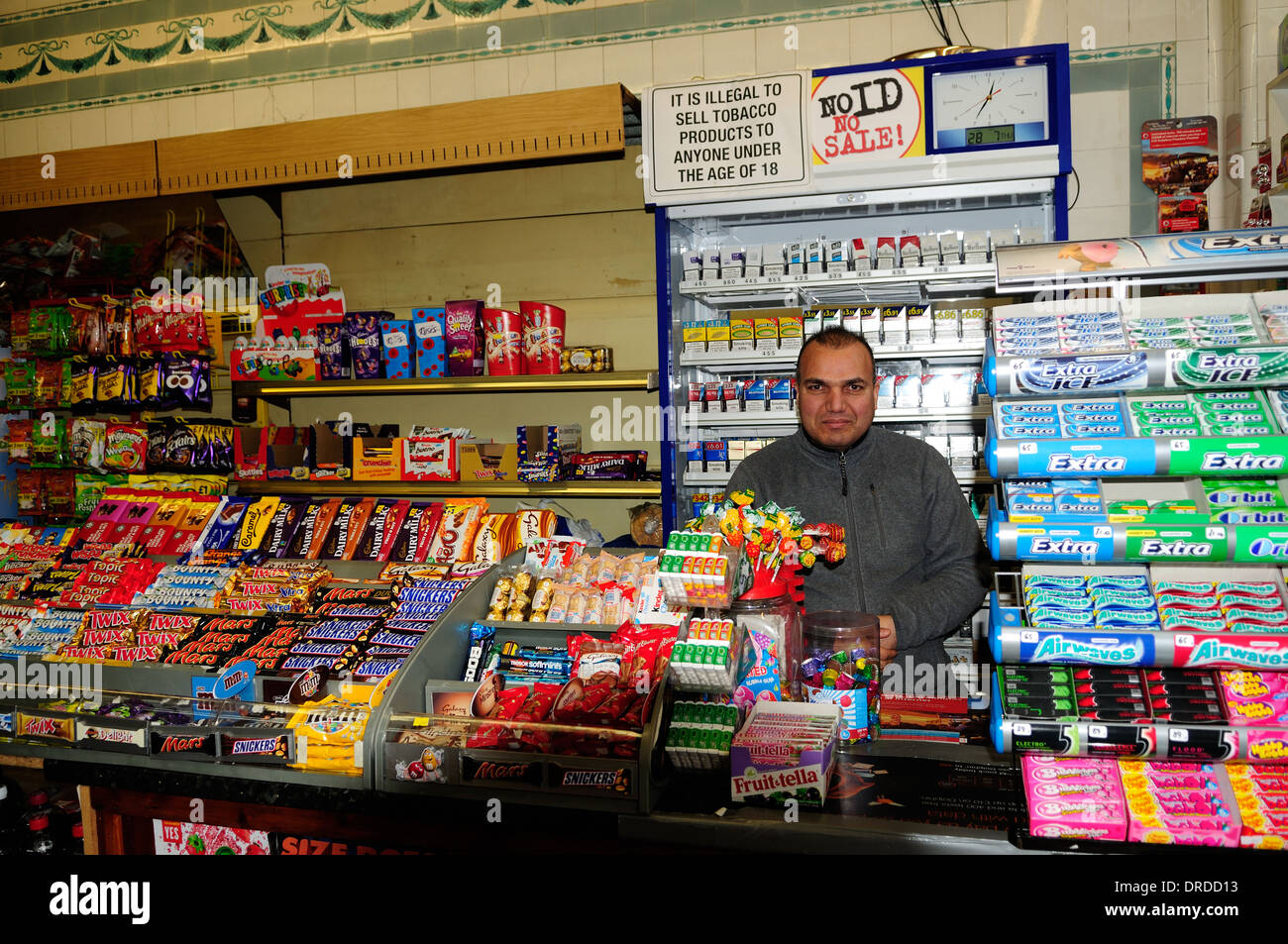 Keeper-Shop, Wald Felder Nottingham, UK. Stockfoto