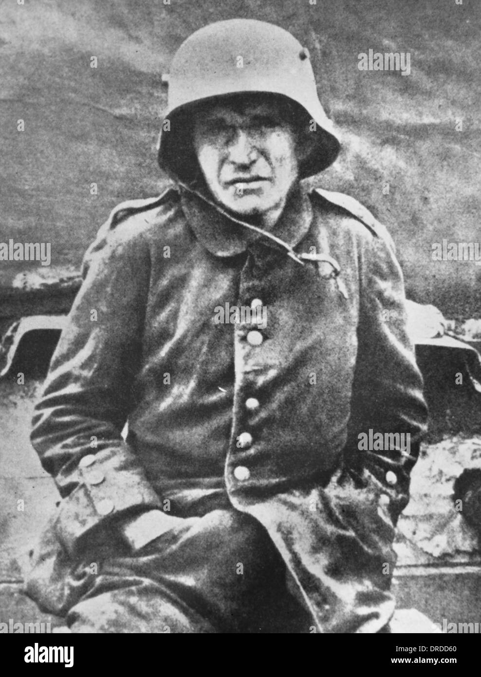 Deutscher Soldat WWI Stockfoto