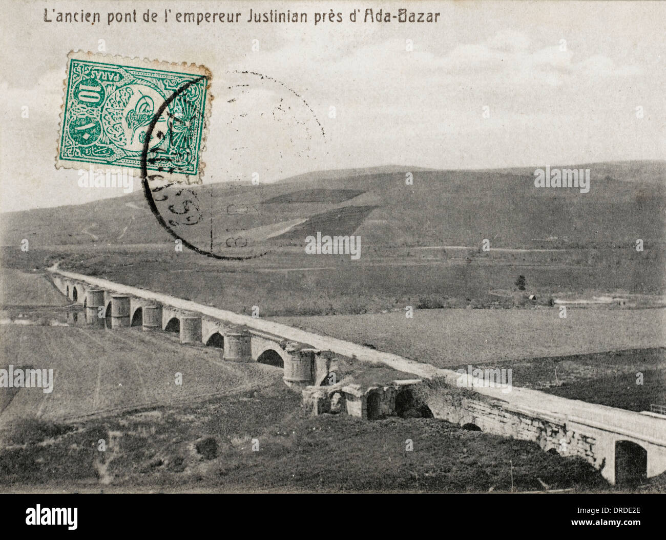 Gültepe - Brücke von Justinian Stockfoto