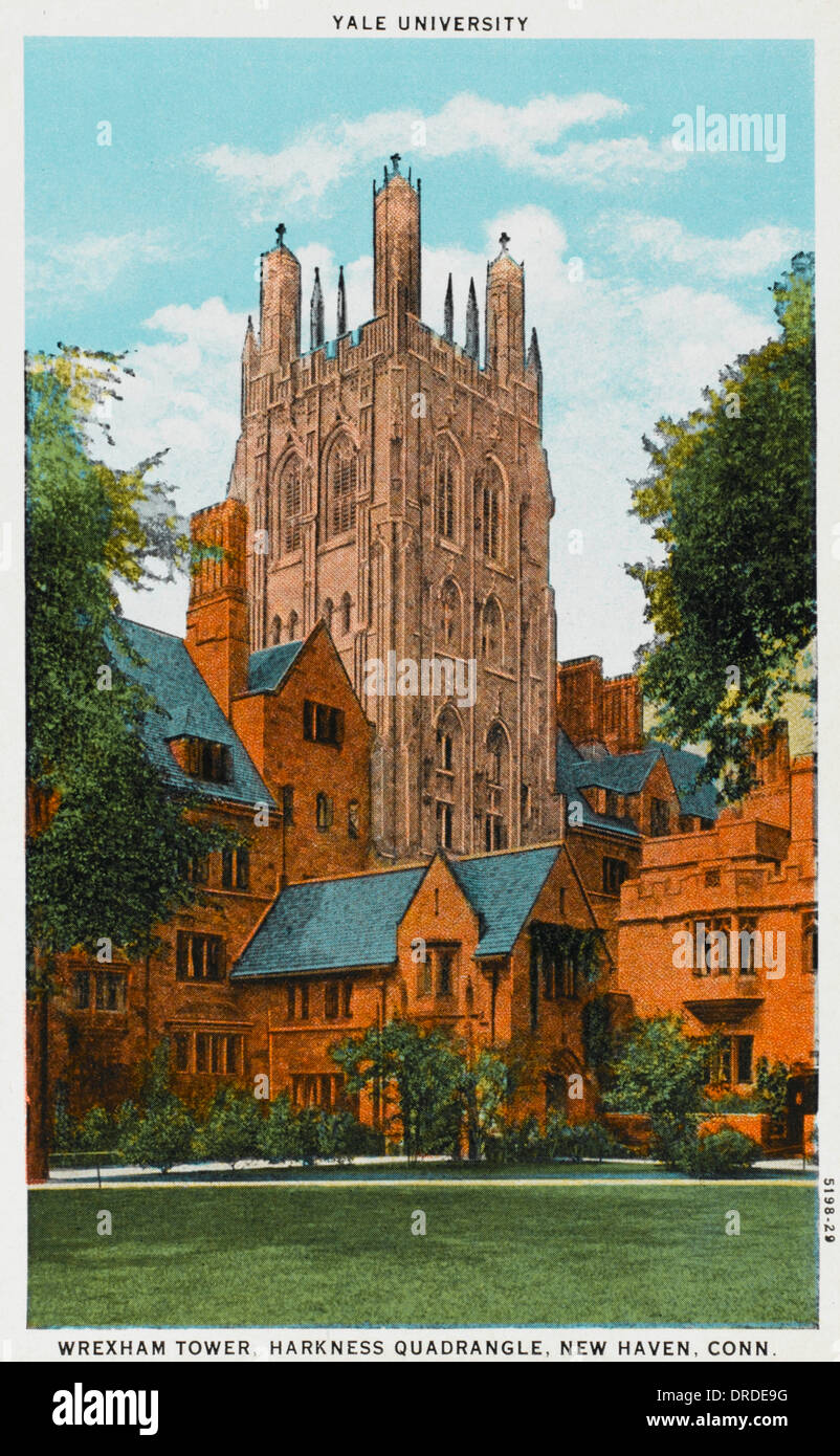 Yale University - New Haven Connecticut Stockfoto