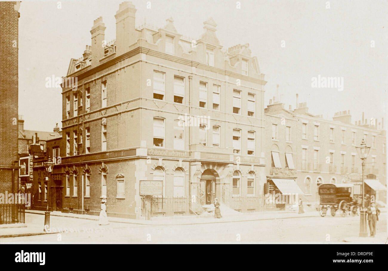 Das Gordon-Krankenhaus, Vauxhall Bridge Road Stockfoto