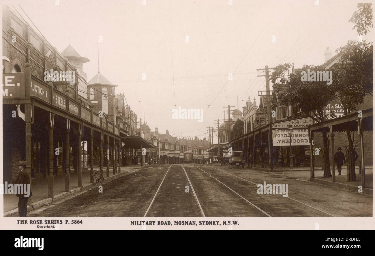 Sydney c. 1900 s Stockfoto