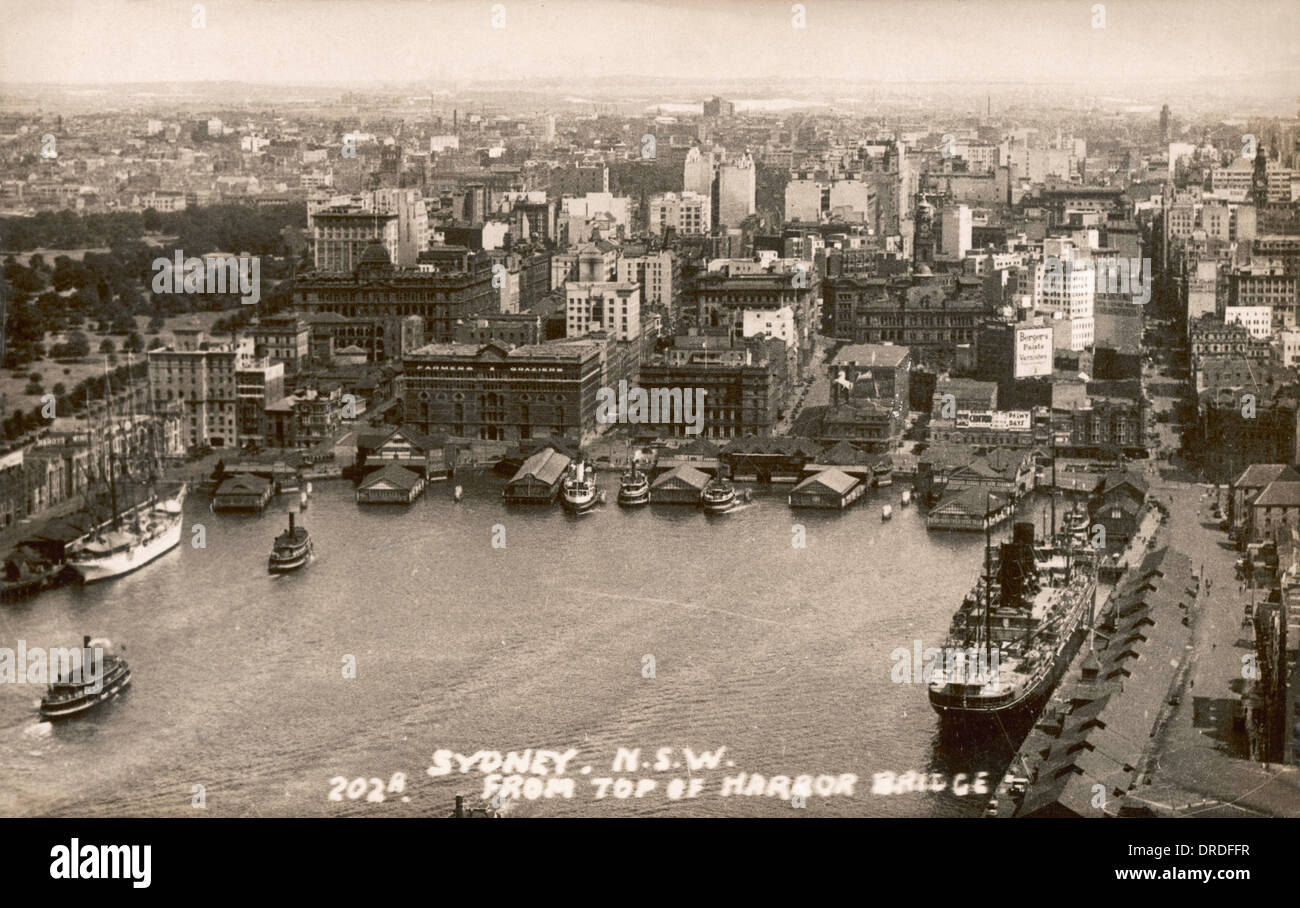 Sydney c. 1930er Jahre Stockfoto