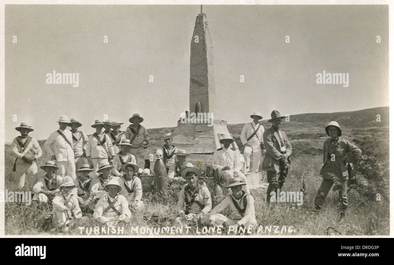 Australische Segler Gallipoli Sehenswürdigkeiten (2/4) Stockfoto