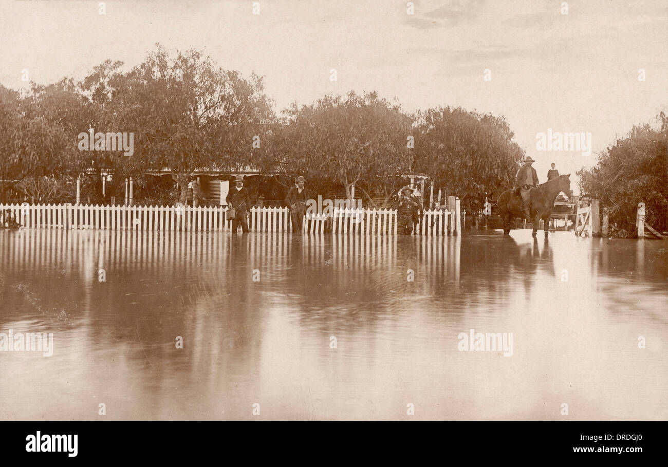 Überschwemmungen in Australien Stockfoto
