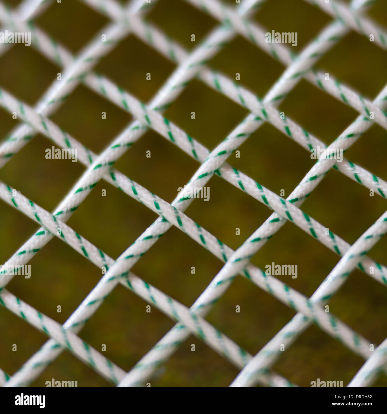 Detail von einem echten Tennisschläger. Real Tennis ist der original Schläger Sport, aus dem das moderne Spiel des Rasentennis abstammt Stockfoto