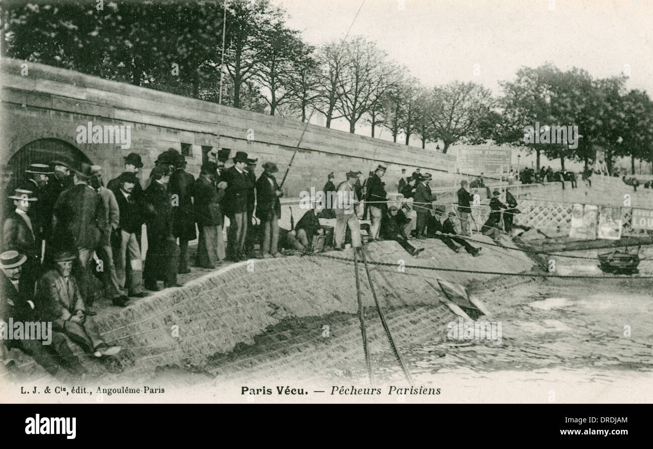 Paris-Fischer Stockfoto