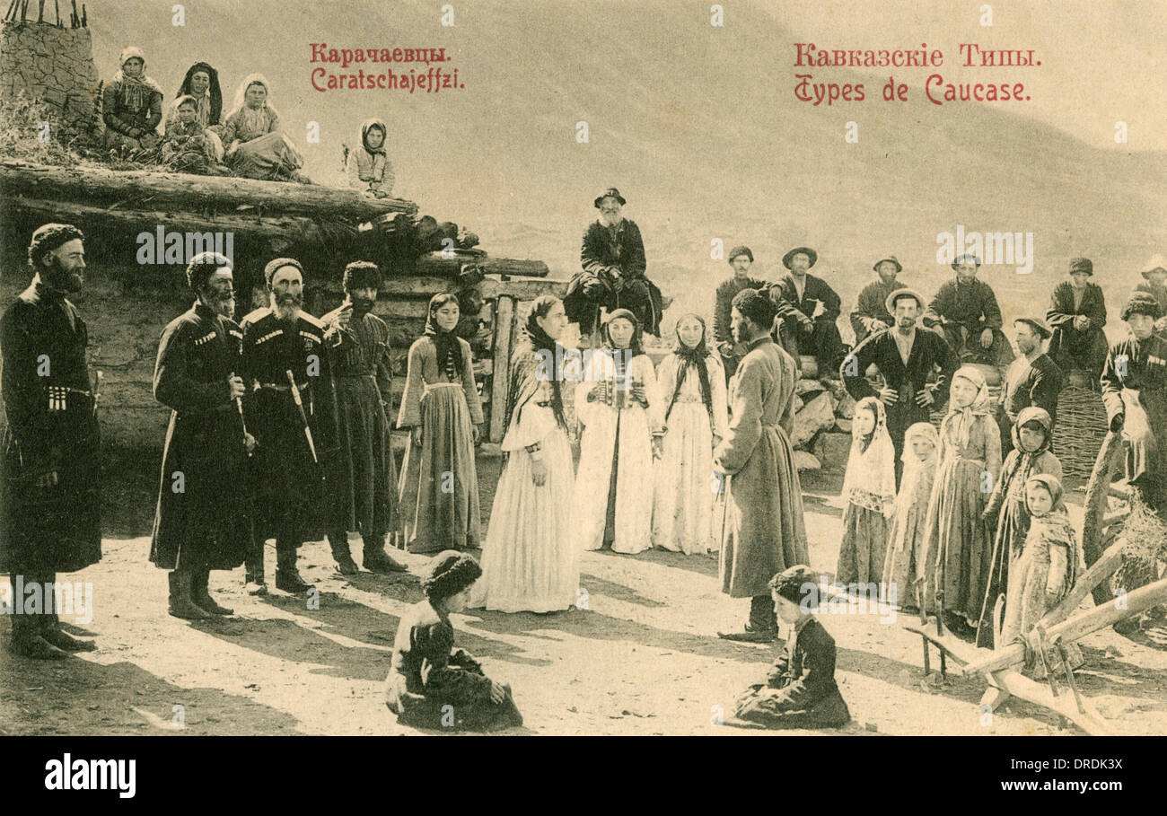 Georgien - rustikale Bauernhochzeit Stockfoto Georgien - rustikale Bauernhochzeit Stockfoto