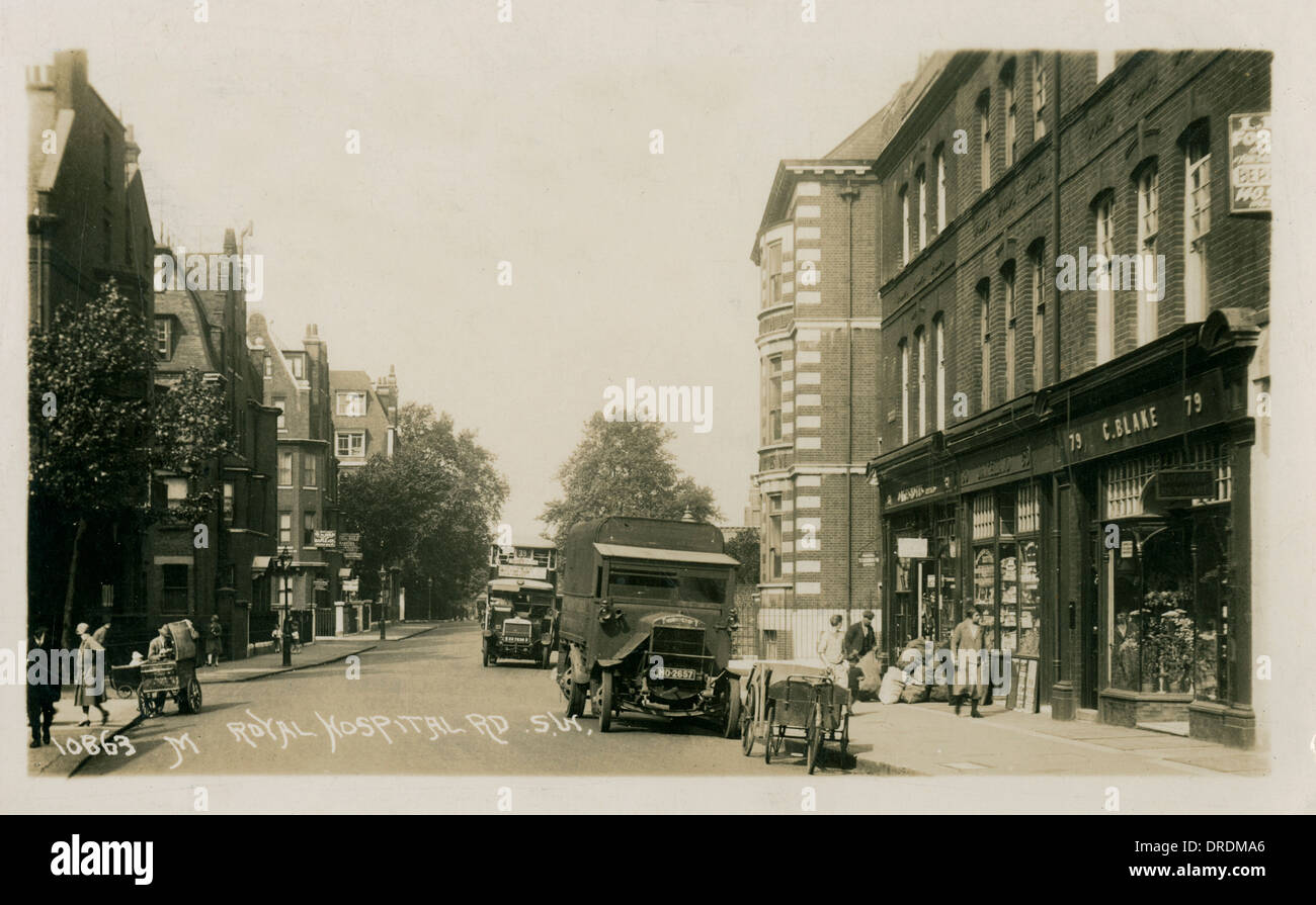 Royal Hospital Road in Chelsea Stockfoto