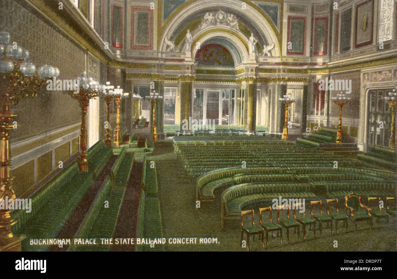 Die staatliche Ball und Konzertsaal - Buckingham Palace Stockfoto