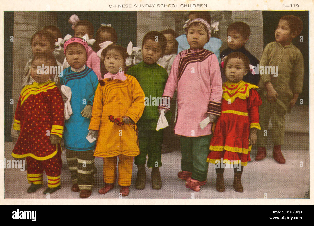 Chinesische Schule Sonntag Kinder - San Francisco Stockfoto