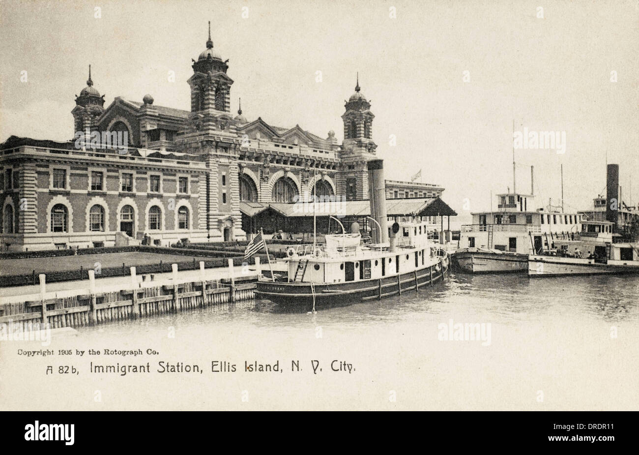 Ellis Island, New York Stockfoto