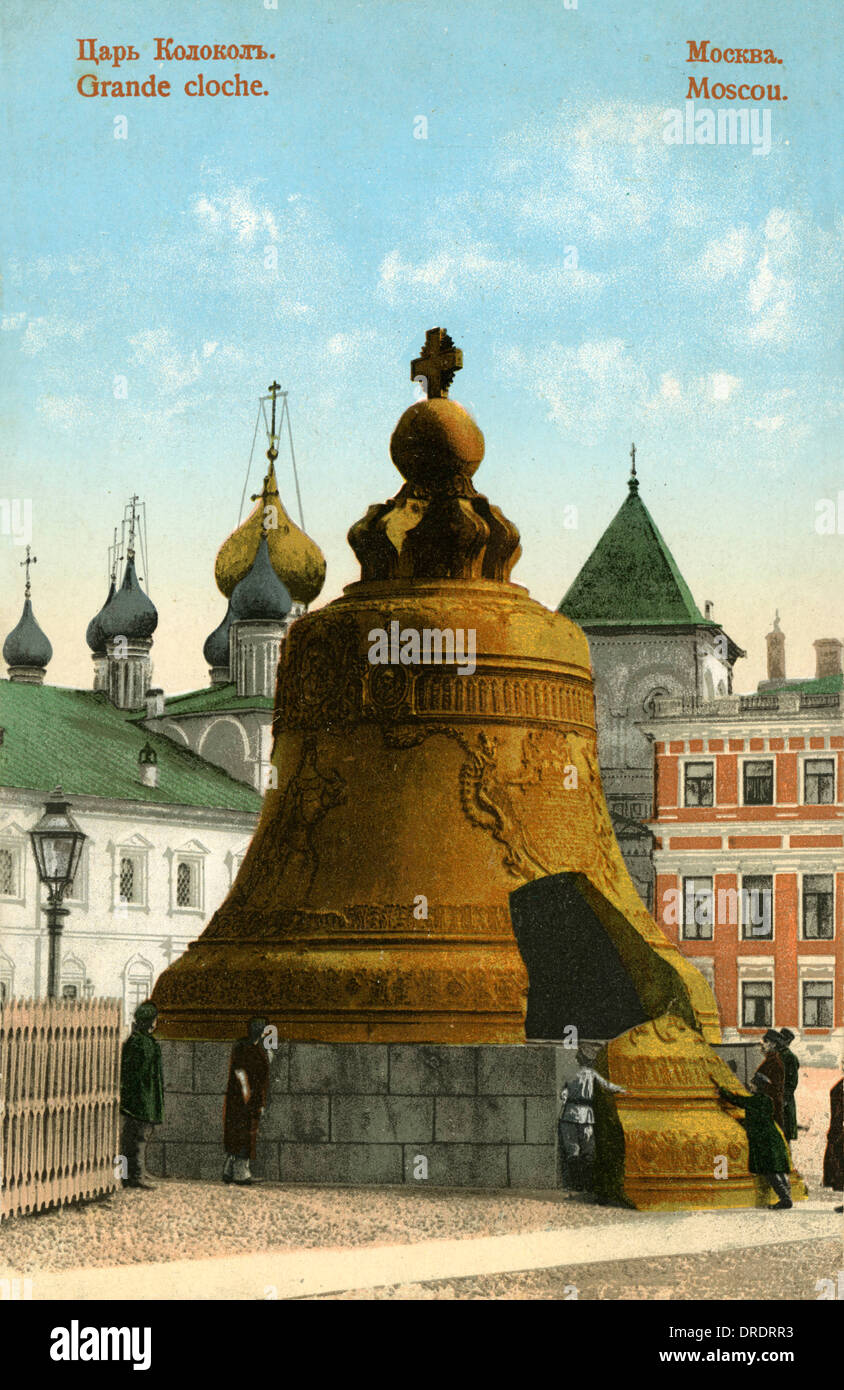 Zarenglocke, Kreml Komplex, Moskau, Russland Stockfoto