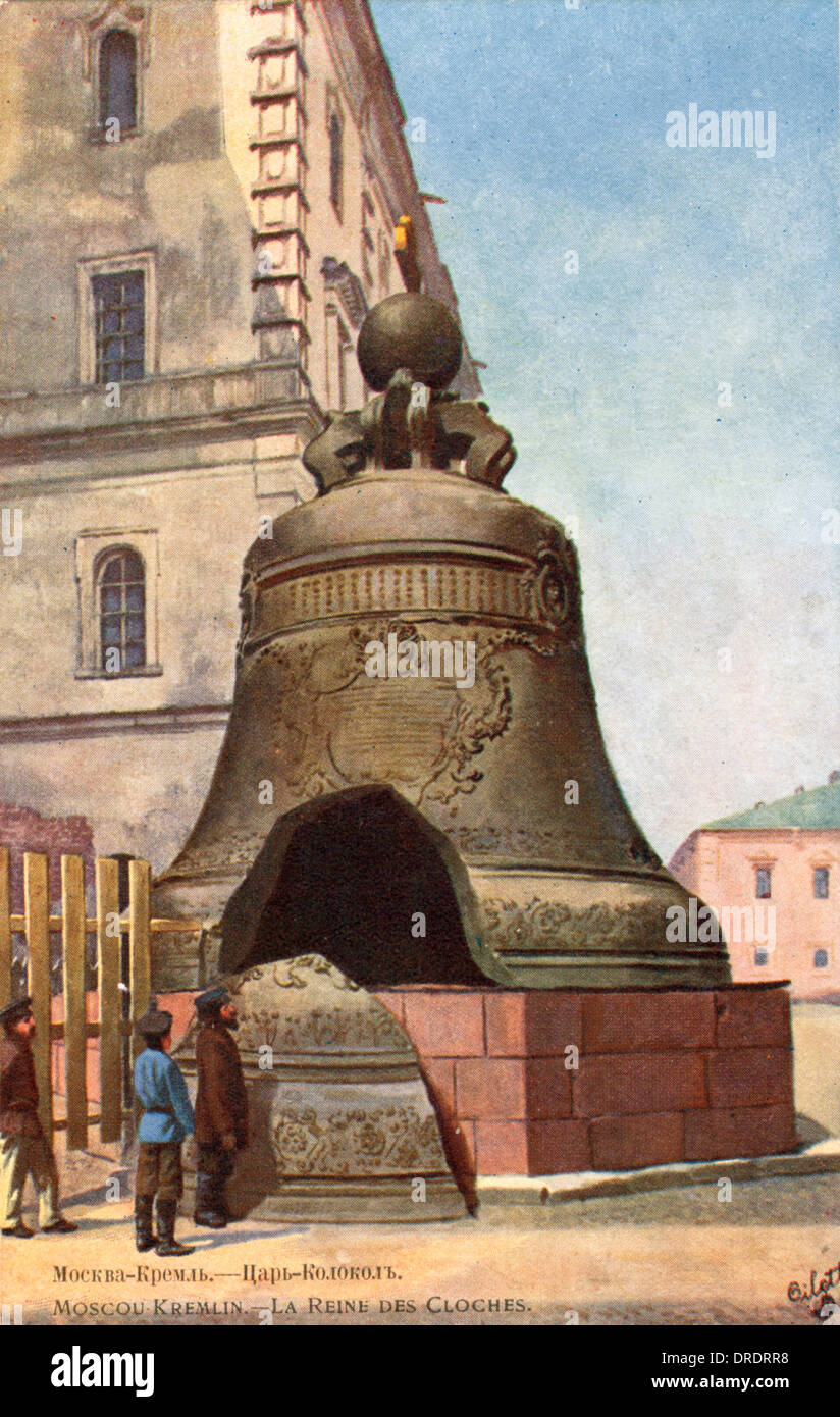 Zarenglocke, Kreml Komplex, Moskau, Russland Stockfoto