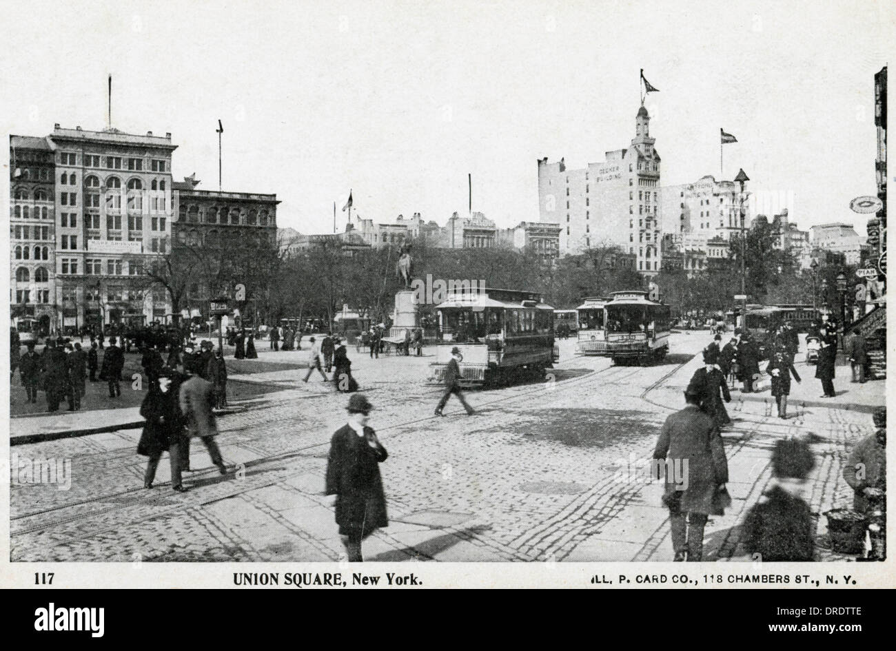 Union Square in New York Stockfoto