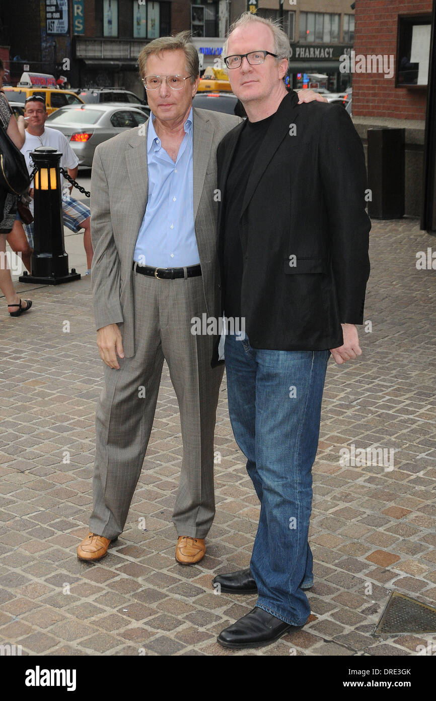Tracy Letts und William Friedkin, bei der Cinema Society-Vorführung von LD Entertainment "Killer Joe" an das Tribeca Grand Hotel New York City, USA - 23.07.12 Stockfoto
