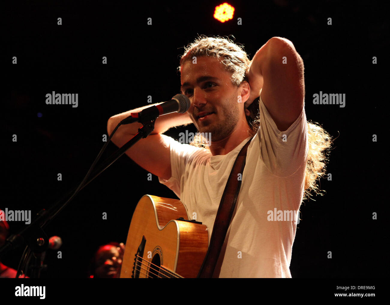 Anthony Hall präsentiert der Pflanzung im Bowery Ballroom - Performances New York City, USA - 25.07.12 Stockfoto