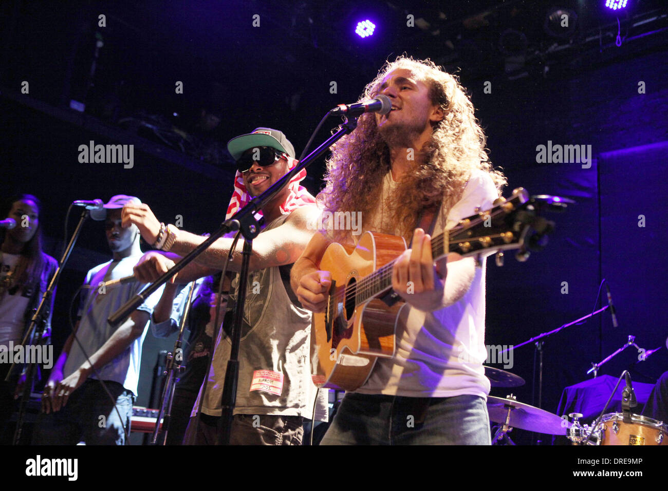 Anthony Hall präsentiert der Pflanzung im Bowery Ballroom - Performances New York City, USA - 25.07.12 Stockfoto