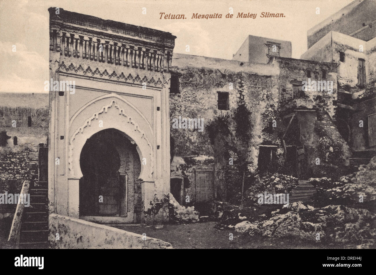 Tetuan, Marokko - Muley Sliman Moschee Stockfoto