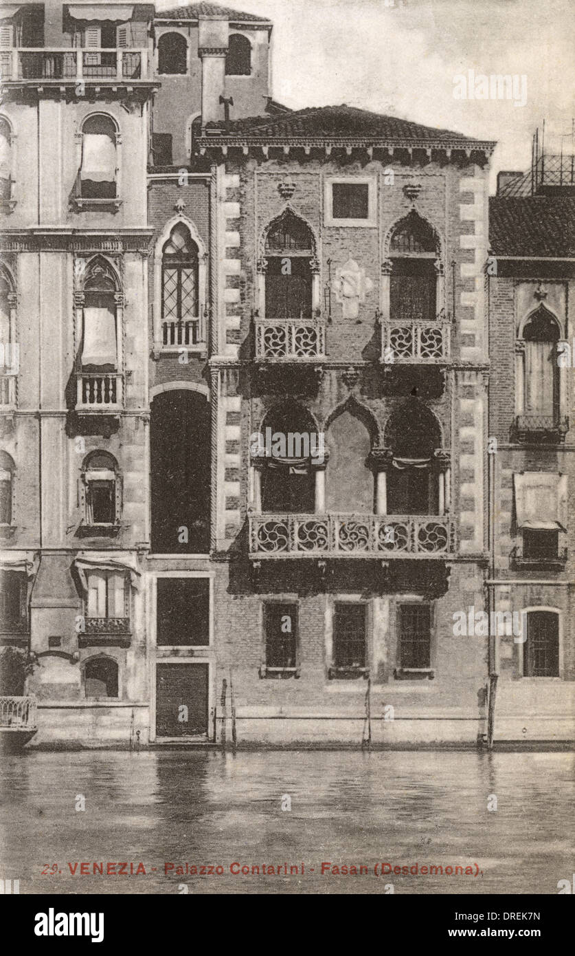 Palazzo Contarini Fasan Stockfoto