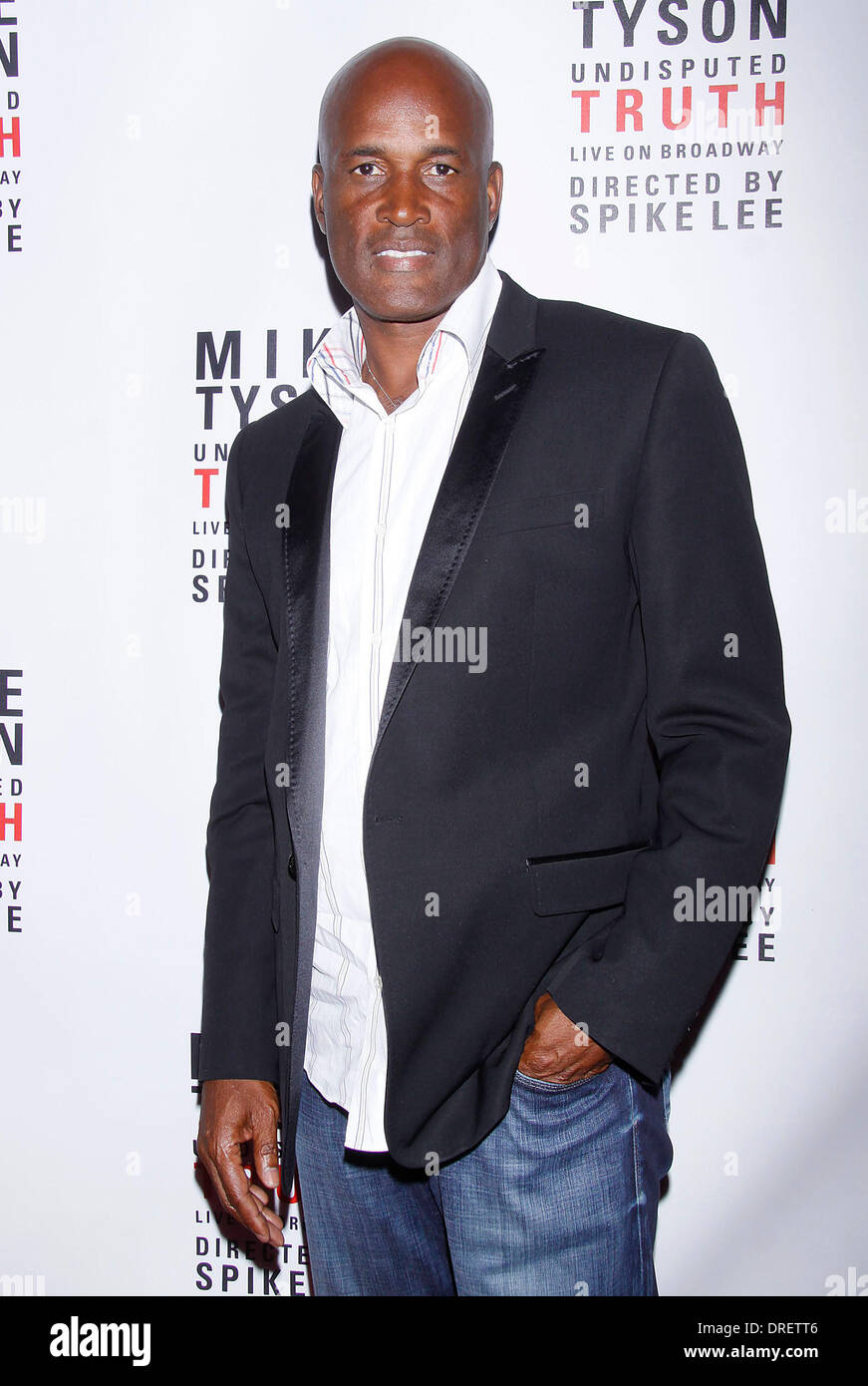 Kenny Leon Broadway-Premiere von "Mike Tyson: The Undisputed Truth" am Longacre Theatre – Ankünfte. New York City, USA – 02.08.12 Stockfoto