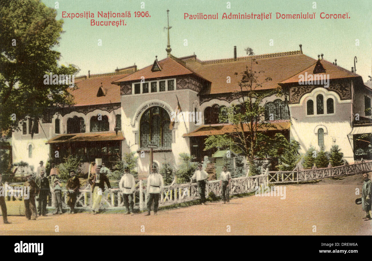 Rumänien - Landesausstellung 1906 (9/16) Stockfoto