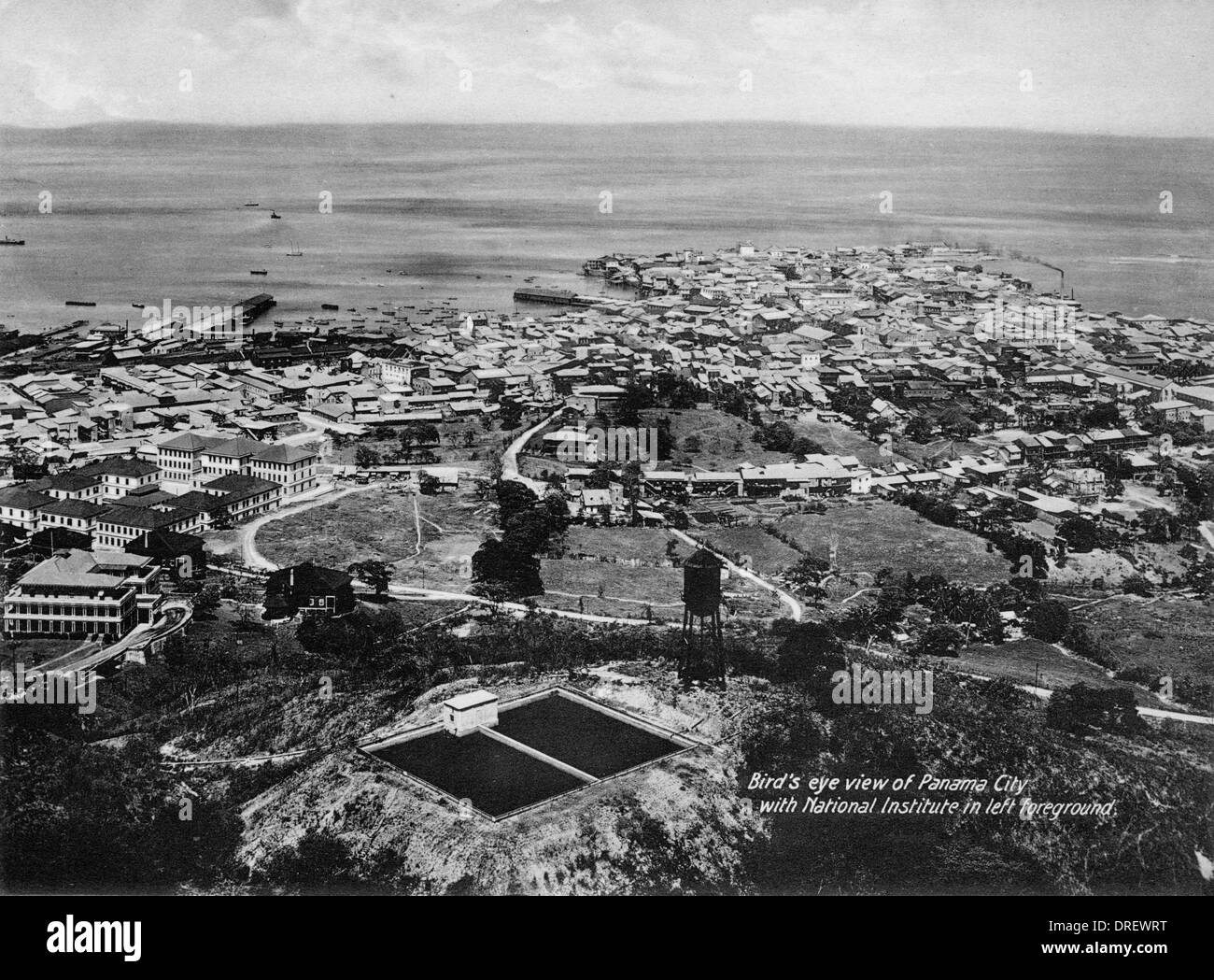 Vogelperspektive von Panama-Stadt Stockfoto