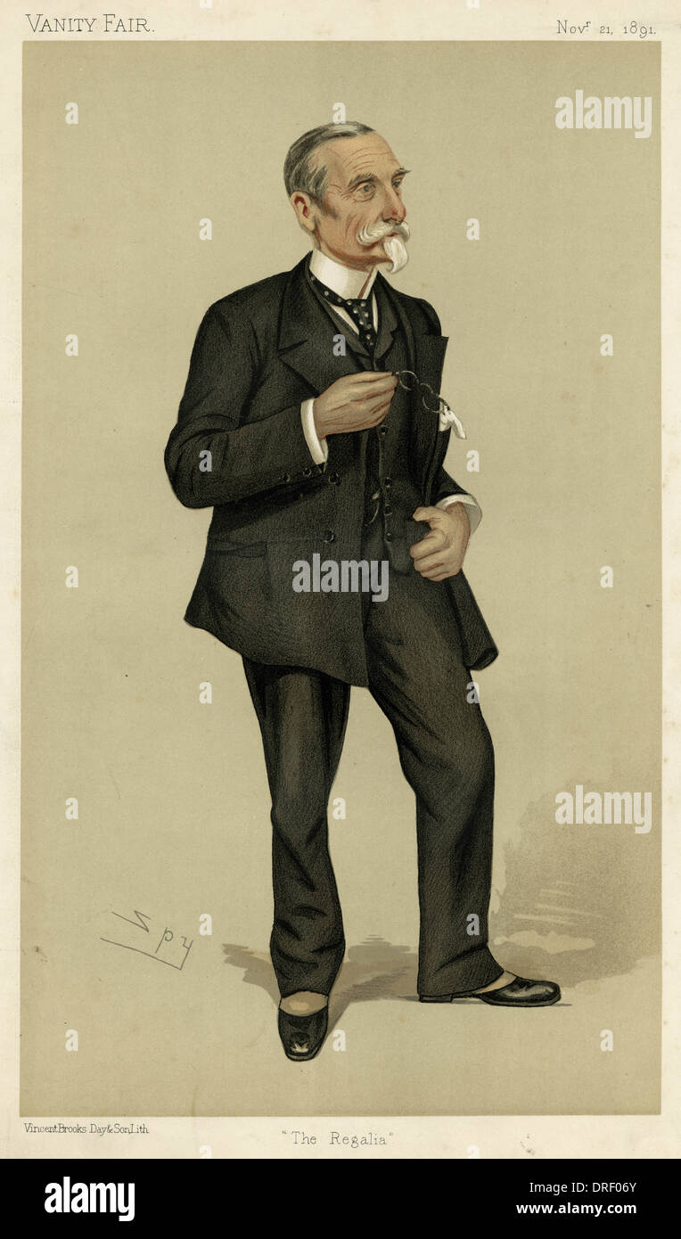 Sir Michael A. S. Biddulph, Vanity Fair, Spion Stockfoto