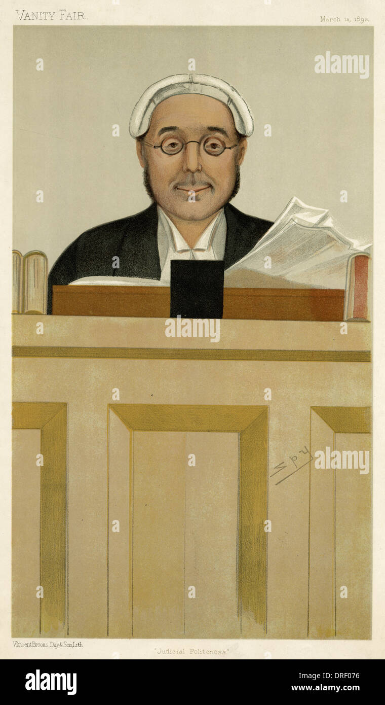 Der Rt Hon Sir C. S. C. Bowen, Vanity Fair, Spion Stockfoto