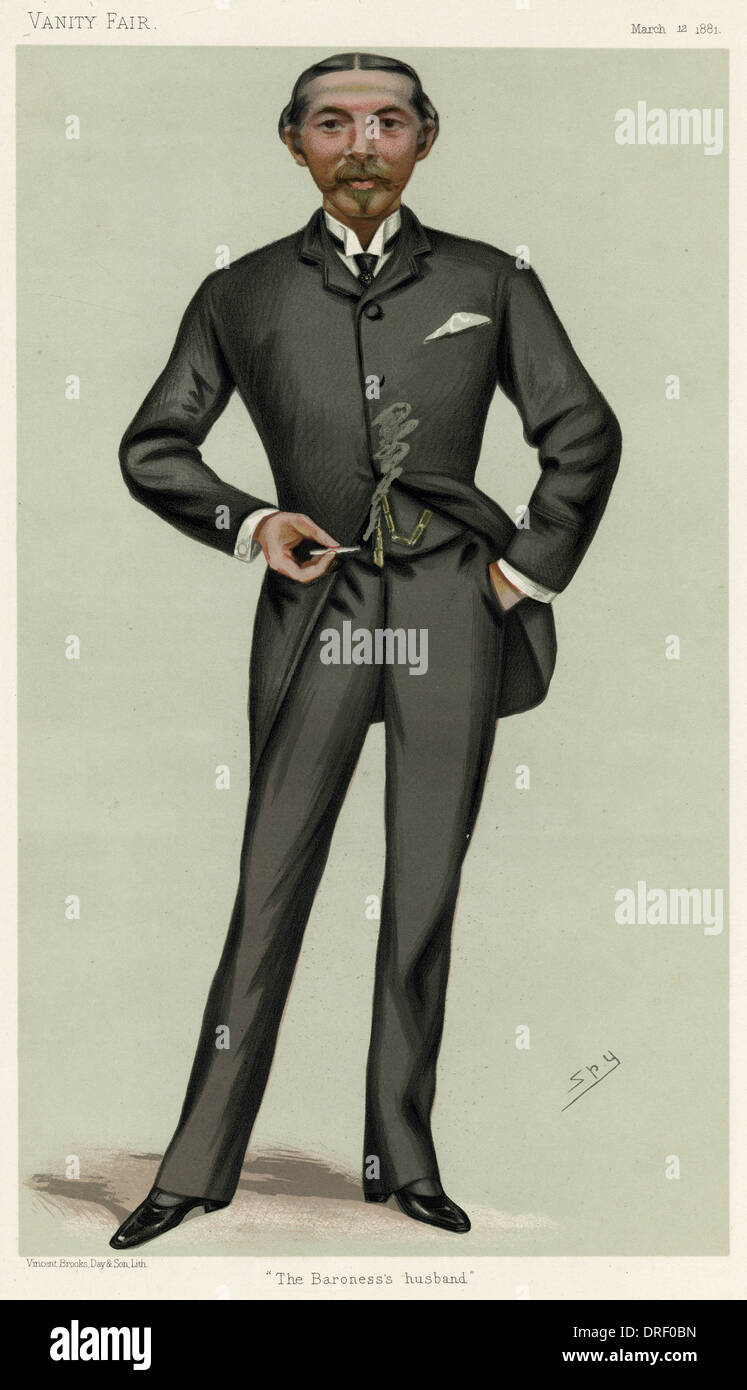 William L. A. B. Burdett-Coutts, Vanity Fair, Spion Stockfoto