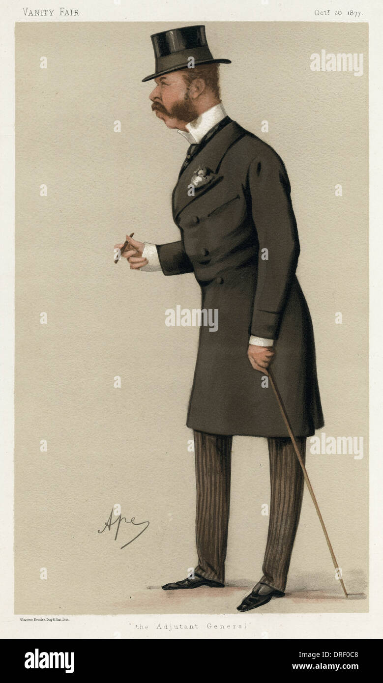 Sir Charles Ellice, Vanity Fair, Spion Stockfoto