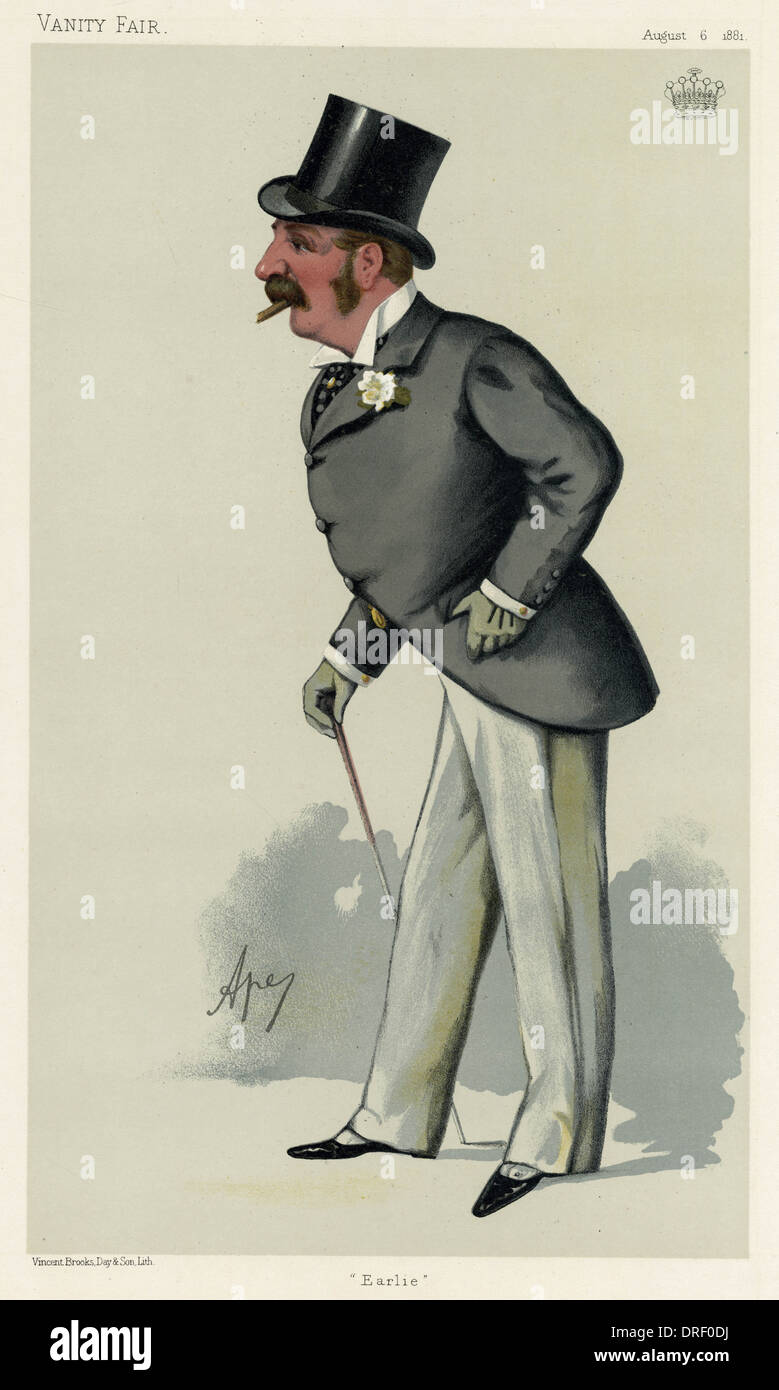 4. Earl of Clonmell, Vanity Fair, Ape Stockfoto
