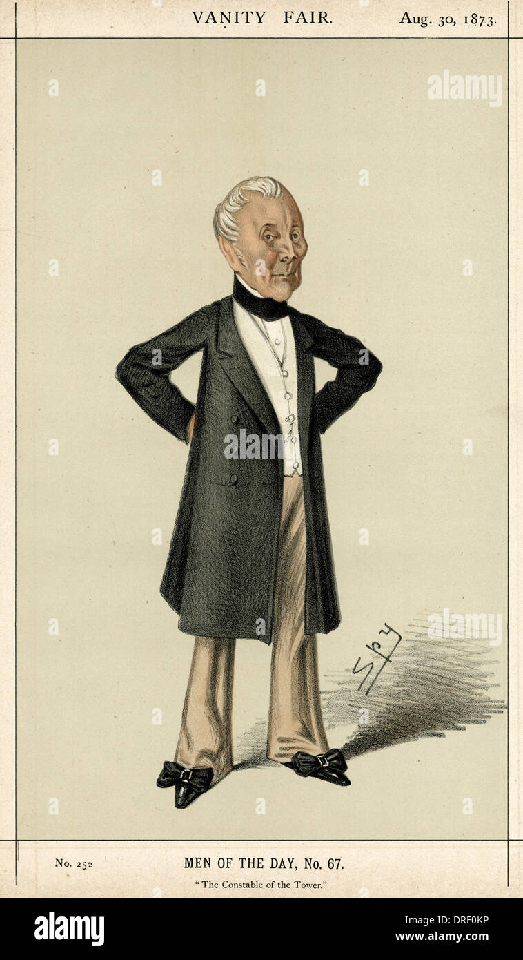 Sir William M. Gomm, Vanity Fair, Spion Stockfoto