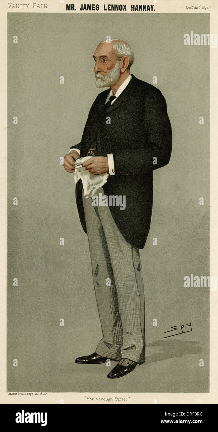 James Lennox Hannay, Vanity Fair, Spion Stockfoto
